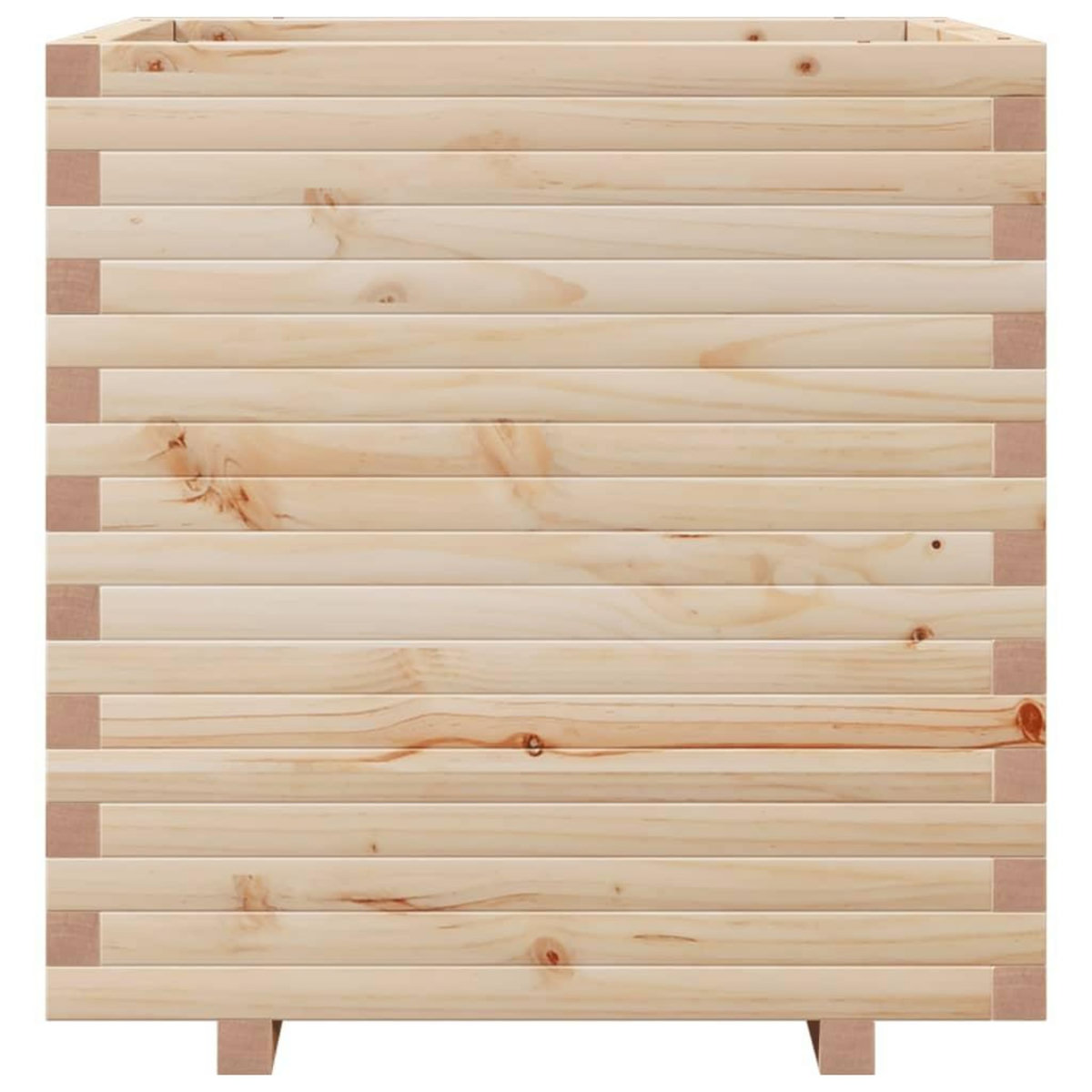 VIDAXL Jardiniere 70x70x72 cm bois de pin massif