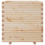 Voir la diapositive 5 : VIDAXL Jardiniere 70x70x72 cm bois de pin massif