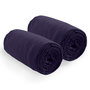 Voir la diapositive 2 : Home collection 2 draps housse bonnet 35cm 100% coton 57fils
