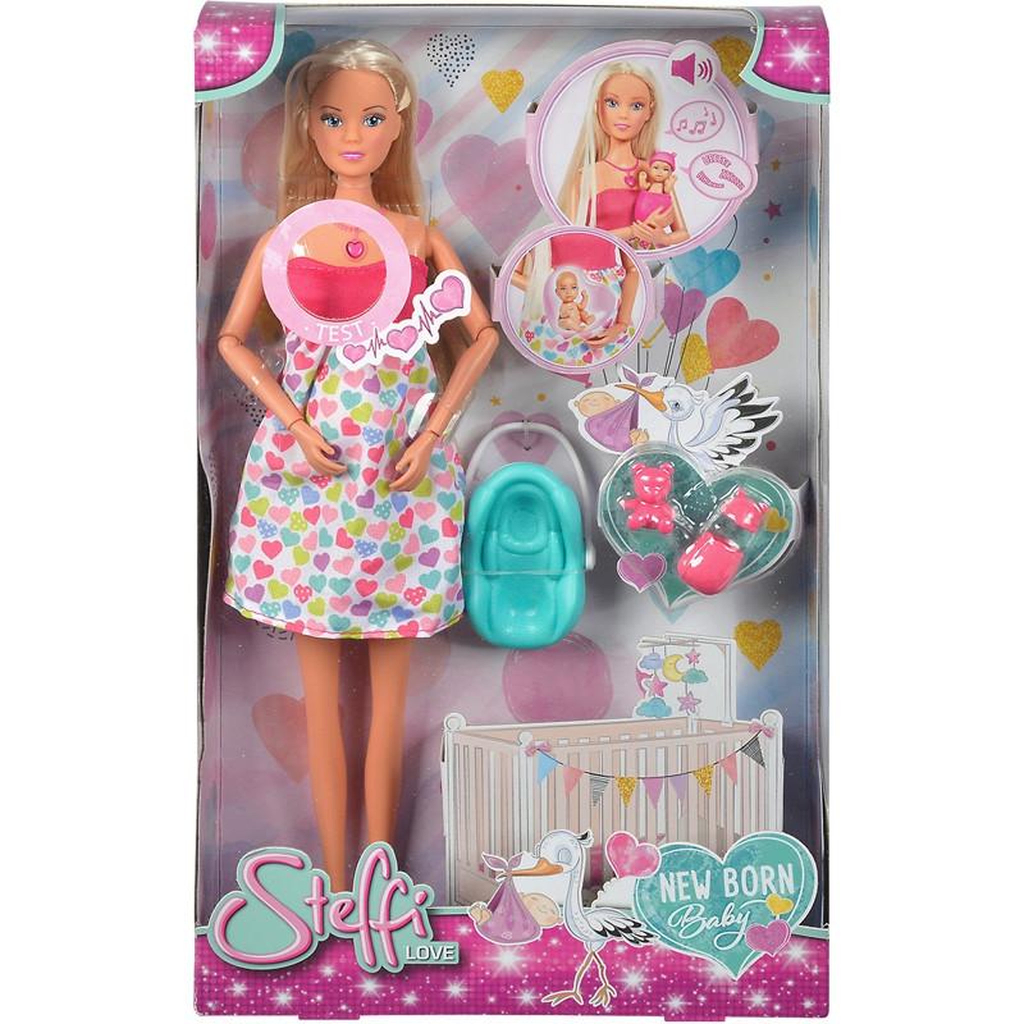 Voir la diapositive 1 : STEFFI LOVE MNQ STEFFILOVE TENDRE MAMAN Smoby SMY105733480038