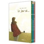 LE JOUR OU... TOMES 1 A 3 : COFFRET EN 3 VOLUMES : LE JOUR OU LE BUS EST REPARTI SANS ELLE ; LE JOUR OU ELLE A PRIS SON ENVOL ; LE JOUR OU ELLE N'A PAS FAIT COMPOSTELLE, Marko