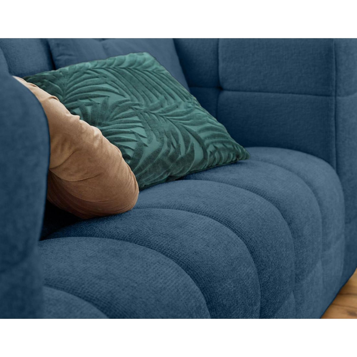 LISA DESIGN Suzano - canapé 3 places - en tissu texturé