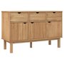 Voir la diapositive 2 : VIDAXL Buffet OTTA 114x43x73,5 cm Bois massif de pin