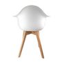 Voir la diapositive 4 : Paris Prix Lot de 2 Chaises Scandinave Enfant  Coque  42cm Blanc