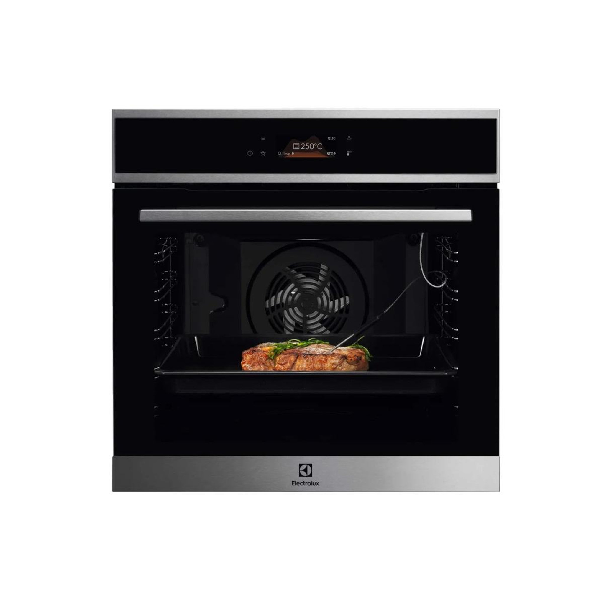 ELECTROLUX Four intégrable multifonction 72l 60cm pyrolyse inox - eoe7p12x