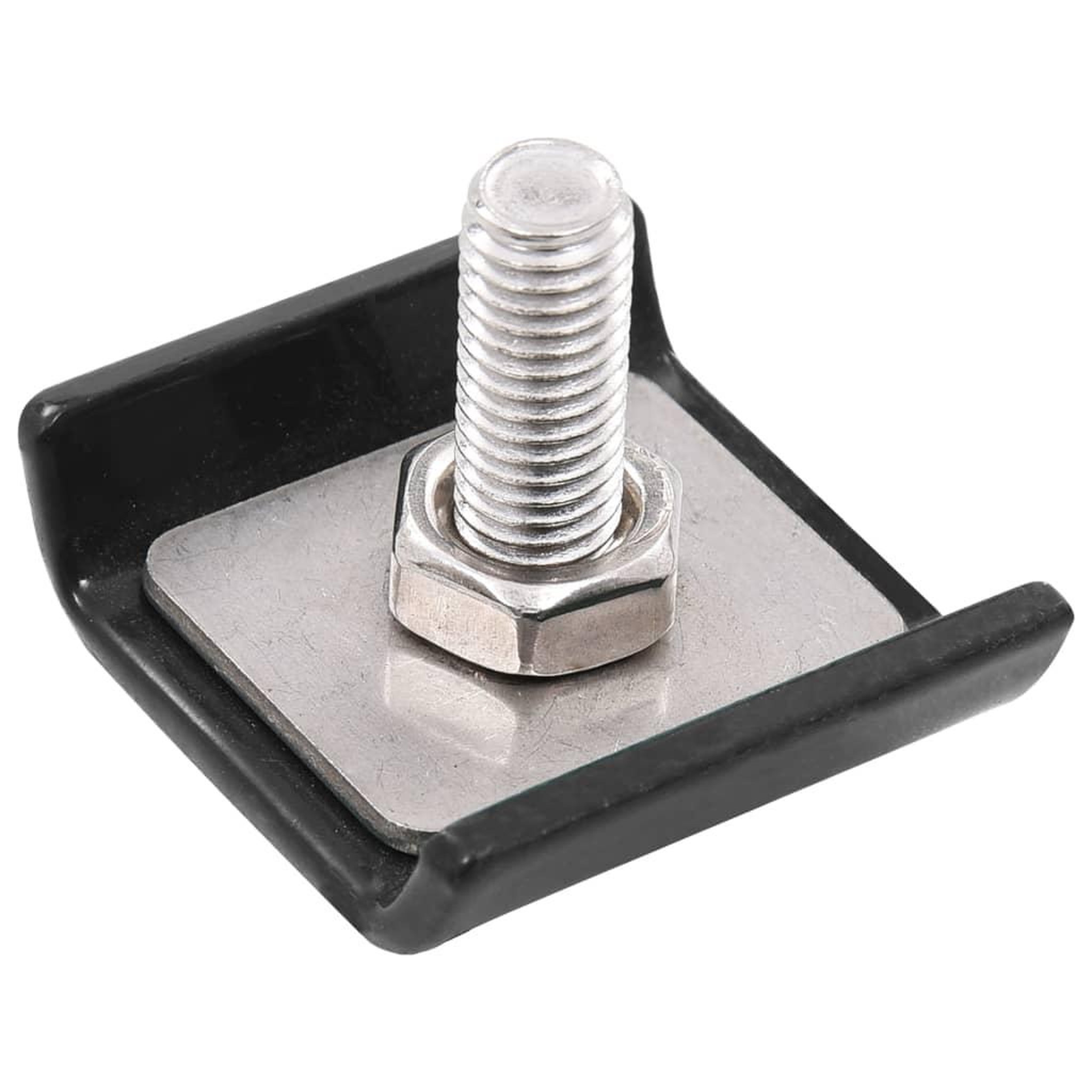 Voir la diapositive 2 : VIDAXL Ensemble de 25 connecteurs de tapis de grille Anthracite