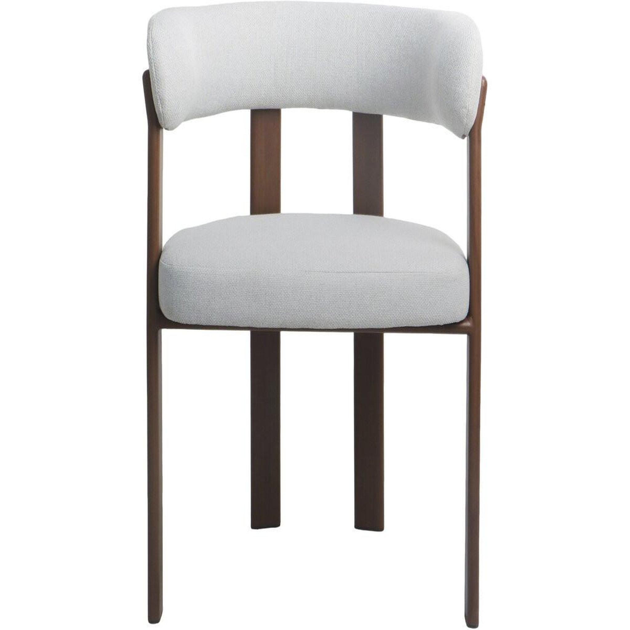 Voir la diapositive 4 : Habitat et Jardin Lot de 2 chaises de salle à manger avec accoudoirs  opale  - gris clair