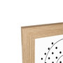 Voir la diapositive 2 : OSTARIA Cadre photo Mdf bois naturel 40x50cm