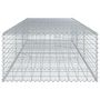 Voir la diapositive 4 : VIDAXL Panier gabion avec couvercle 300x100x50 cm fer galvanise
