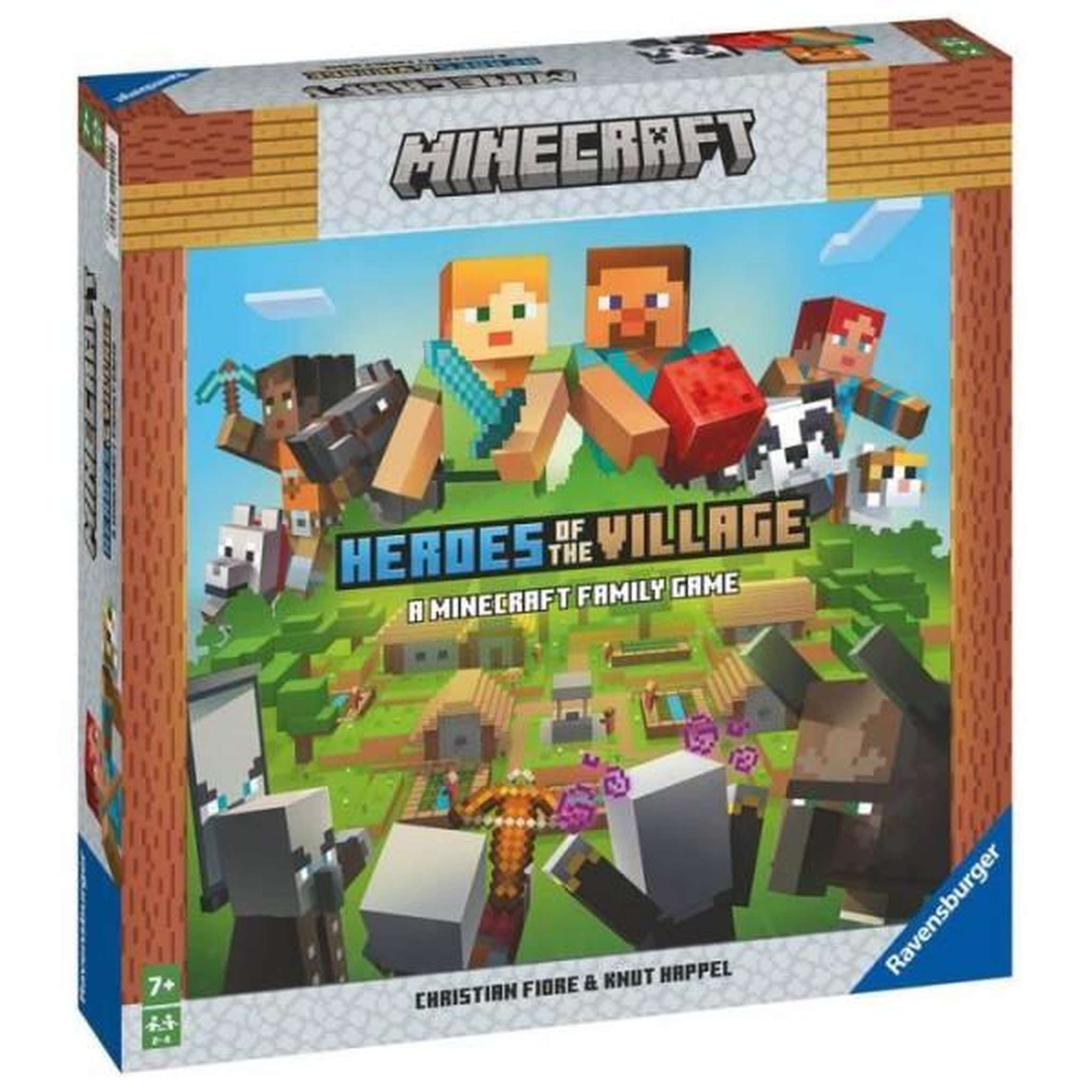 RAVENSBURGER Minecraft heroes of the village