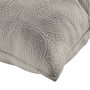 Voir la diapositive 3 : Paris Prix Couvre-Lit & 2 Housses de Coussin  Romane  240x260cm Gris