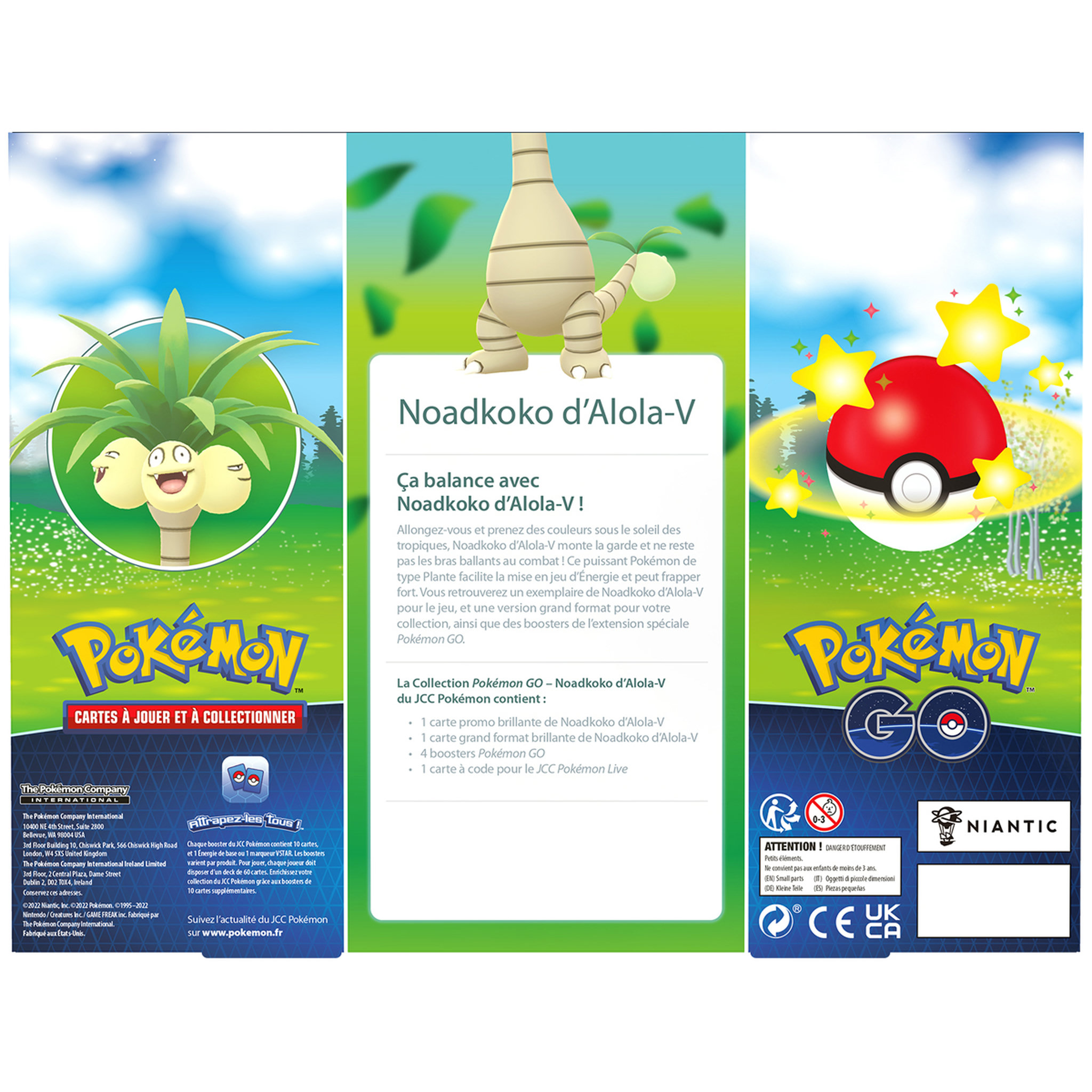 Voir la diapositive 3 : POKEMON Coffret Cartes Pokémon V Noadkoko