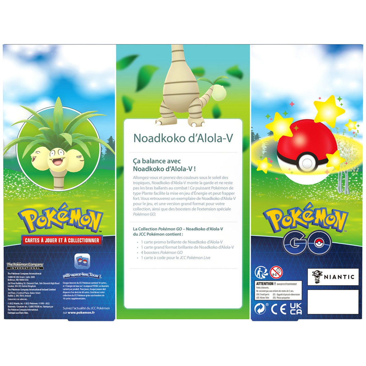 POKEMON Coffret Cartes Pokémon V Noadkoko