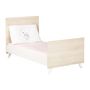 Voir la diapositive 4 : BABY PRICE  Lit bébé évolutif Little Big Bed 140x70cm SCANDI coloris naturel  
