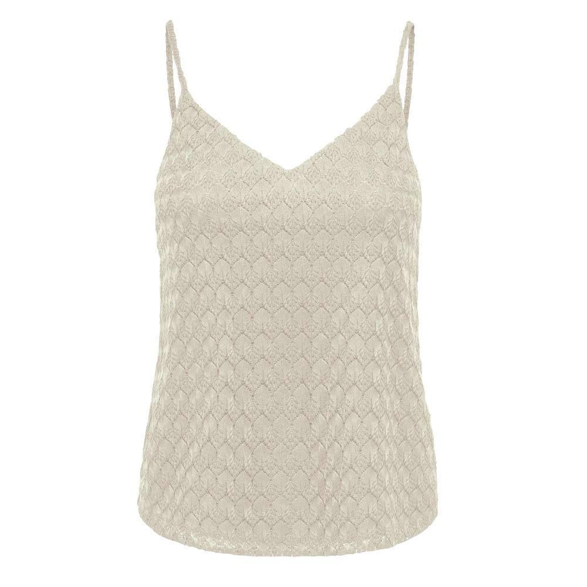 Voir la diapositive 1 : JACQUELINE DE YONG Débardeur Beige Femme JDY Aavery