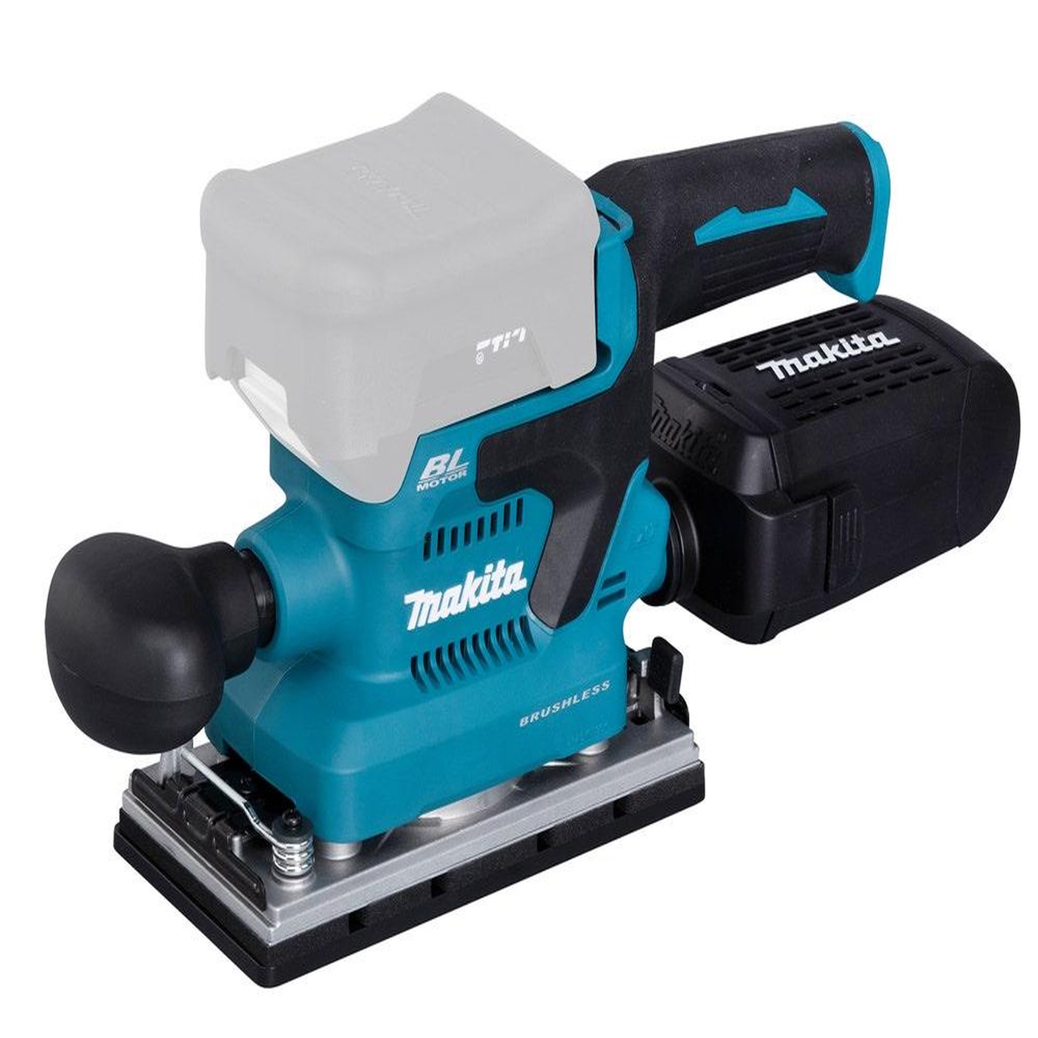 MAKITA Ponceuse vibrante 18v d=93x185mm + aws