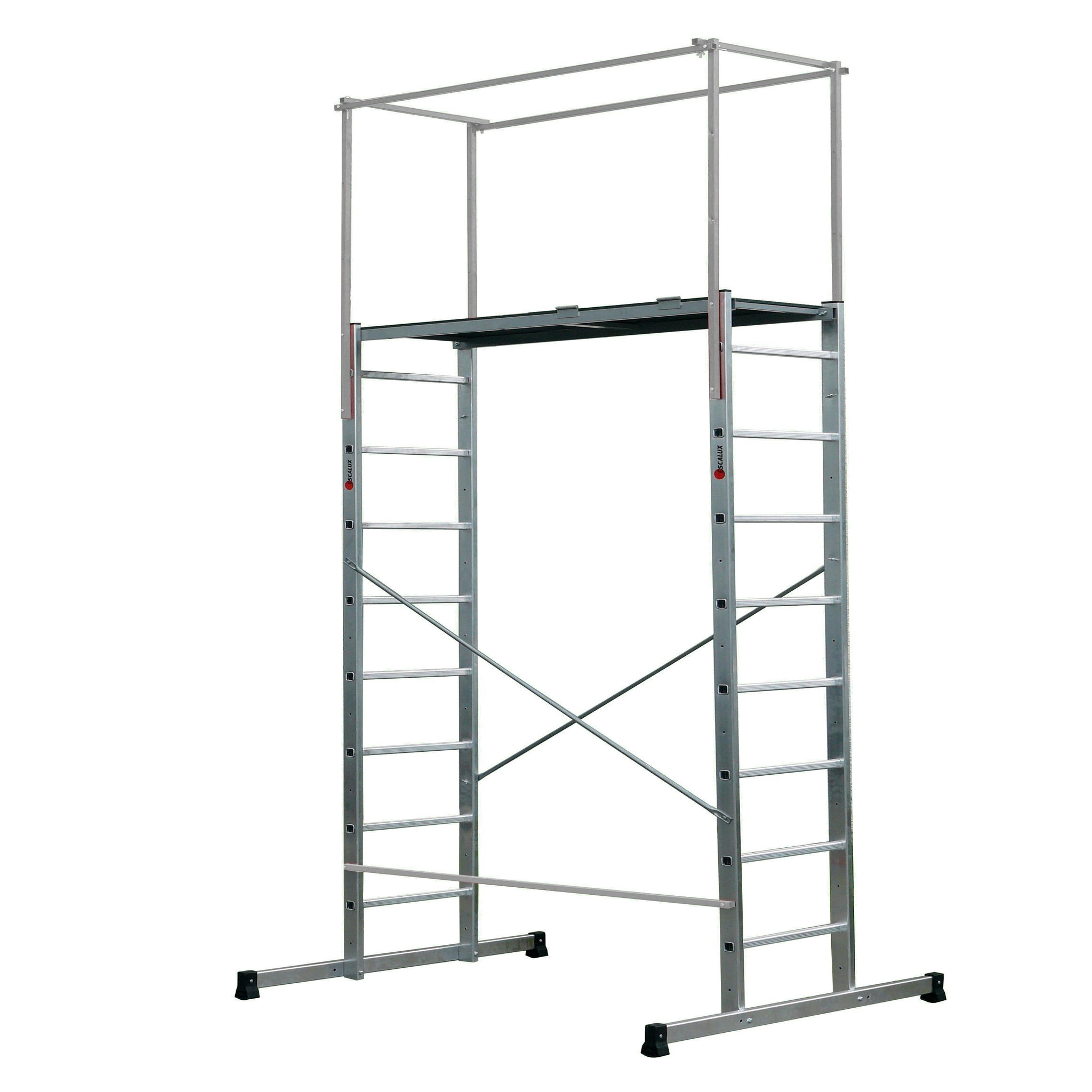 Voir la diapositive 3 : Escalux ECHAFAUDAGE "ALTUS 250" - HAUTEUR DE TRAVAIL: 4.70M