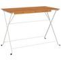 Voir la diapositive 2 : VIDAXL Table de bistro pliante 100x54x71cm Bois acacia solide et acier