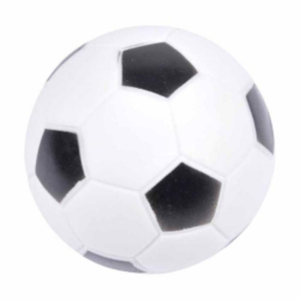 Paris Prix Jouet pour Chien  Balle de Foot  9cm Blanc & Noir
