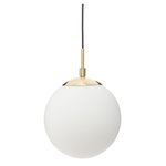 ATMOSPHERA Suspension Design Boule  Dris  20cm Blanc