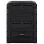 Voir la diapositive 2 : VIDAXL Composteur de jardin Noir 280 L Polypropylene