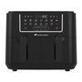 Voir la diapositive 1 : CONTINENTAL EDISON Friteuse a Air Sans huile CONTINENTAL EDISON - RFRSH24002CB - 9 L - Double bacs - 2400W - Noir