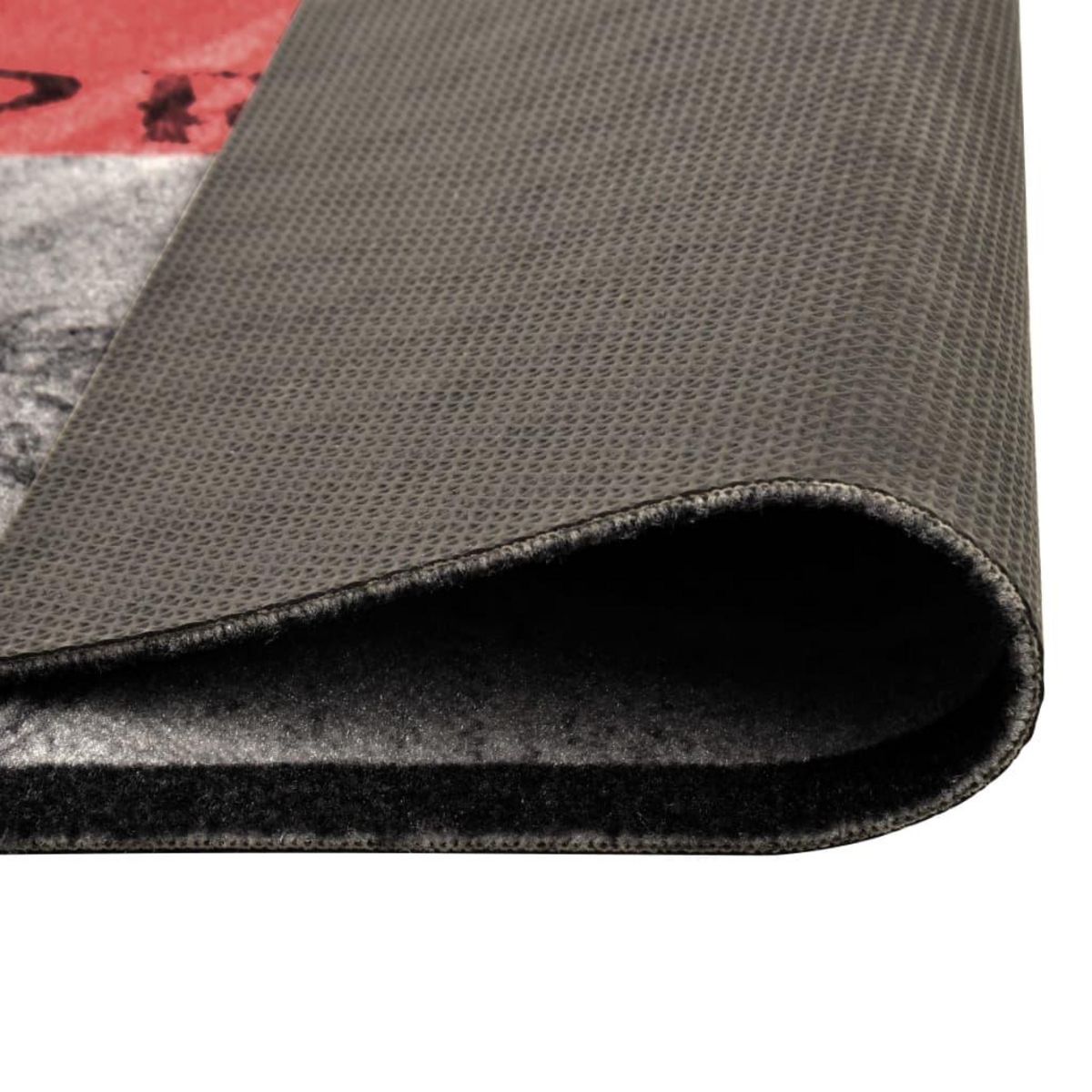 VIDAXL Tapis de sol de cuisine lavable Tomate 45x150 cm