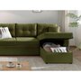 Voir la diapositive 4 : BEST MOBILIER Astoria - canapé d'angle réversible - convertible avec coffre - style contemporain- 4 places