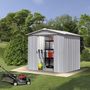Voir la diapositive 1 : Yardmaster Abri de jardin métal - 2,2m² - YARDMASTER