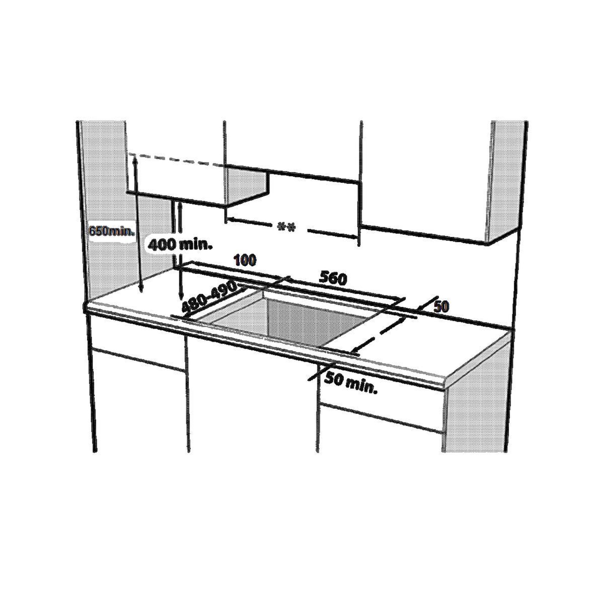 Voir la diapositive 2 : Beko Plaque de cuisson gaz higg 64103 sx 60cm 4 foyers