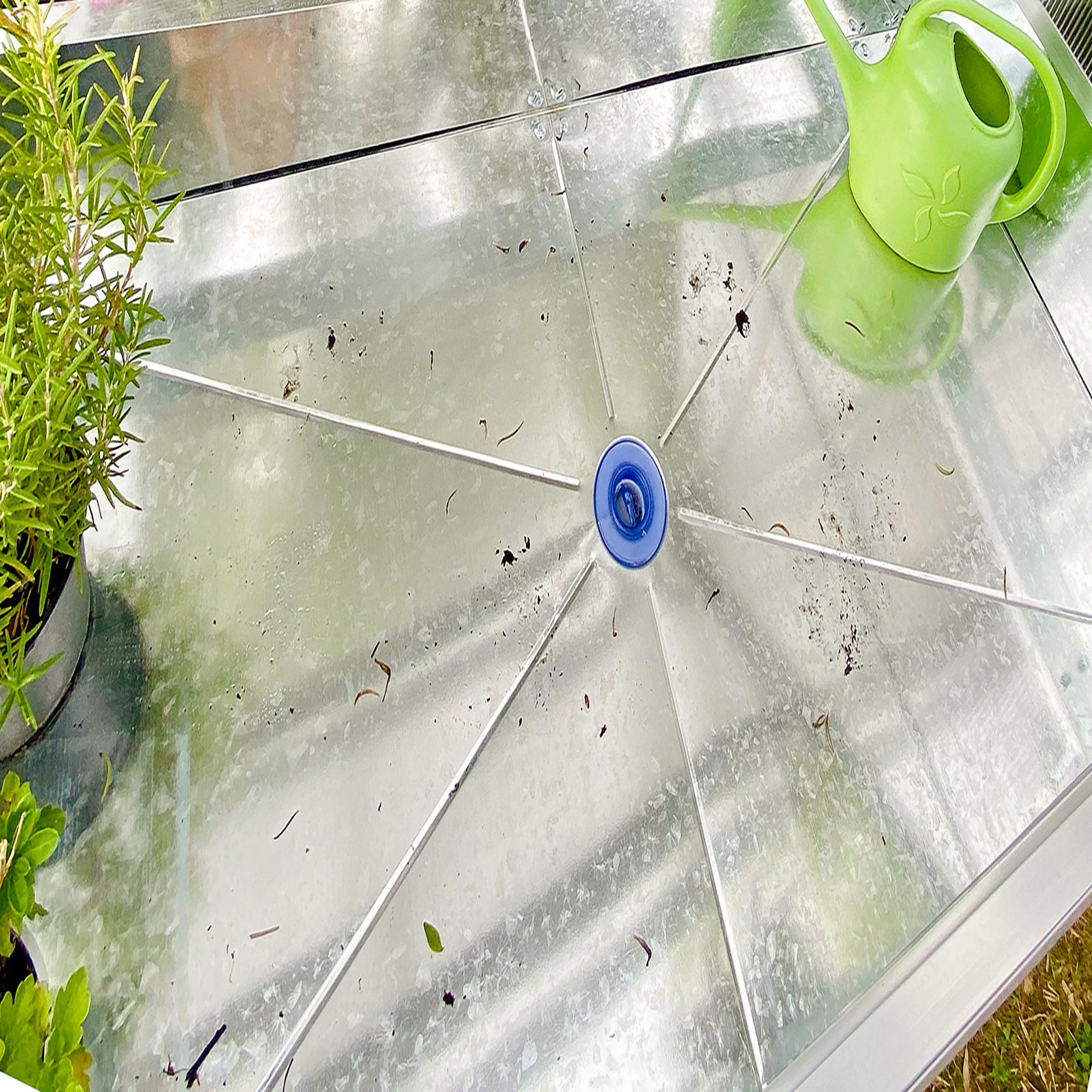 Voir la diapositive 5 : DCB GARDEN Mini-serre de jardin en acier galvanisé