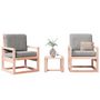 Voir la diapositive 1 : VIDAXL Salon de jardin 3 pcs bois massif douglas