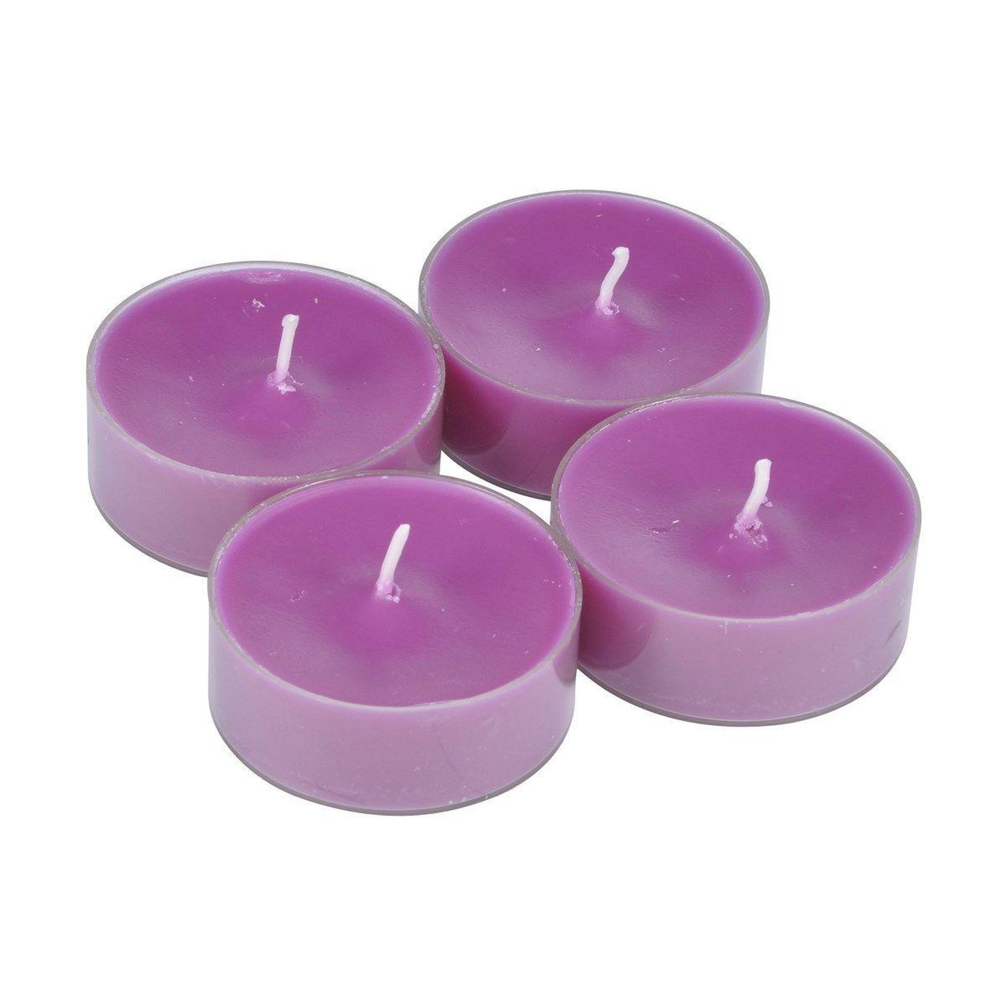 HOMEA Lot de 4 bougies parfumées chauffe-plat  trendie  figue gourmande