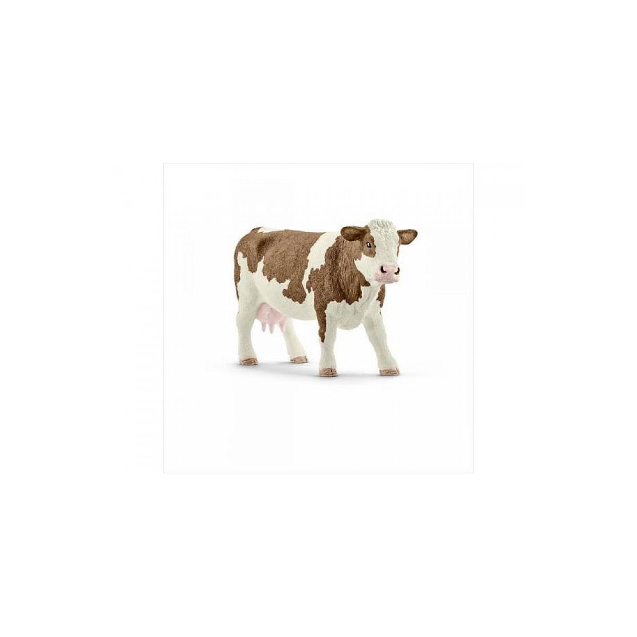 Schleich 13801 Vache Simmental Francaise