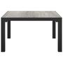Voir la diapositive 3 : VIDAXL Table basse de jardin gris 55x55x31 cm DPC et acier