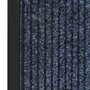 VIDAXL Paillasson raye Bleu 40x60 cm