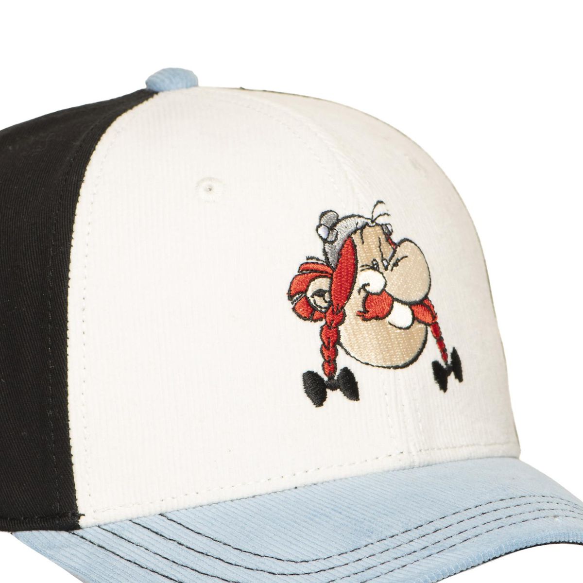 CAPSLAB Casquette prenium semi curved Asterix