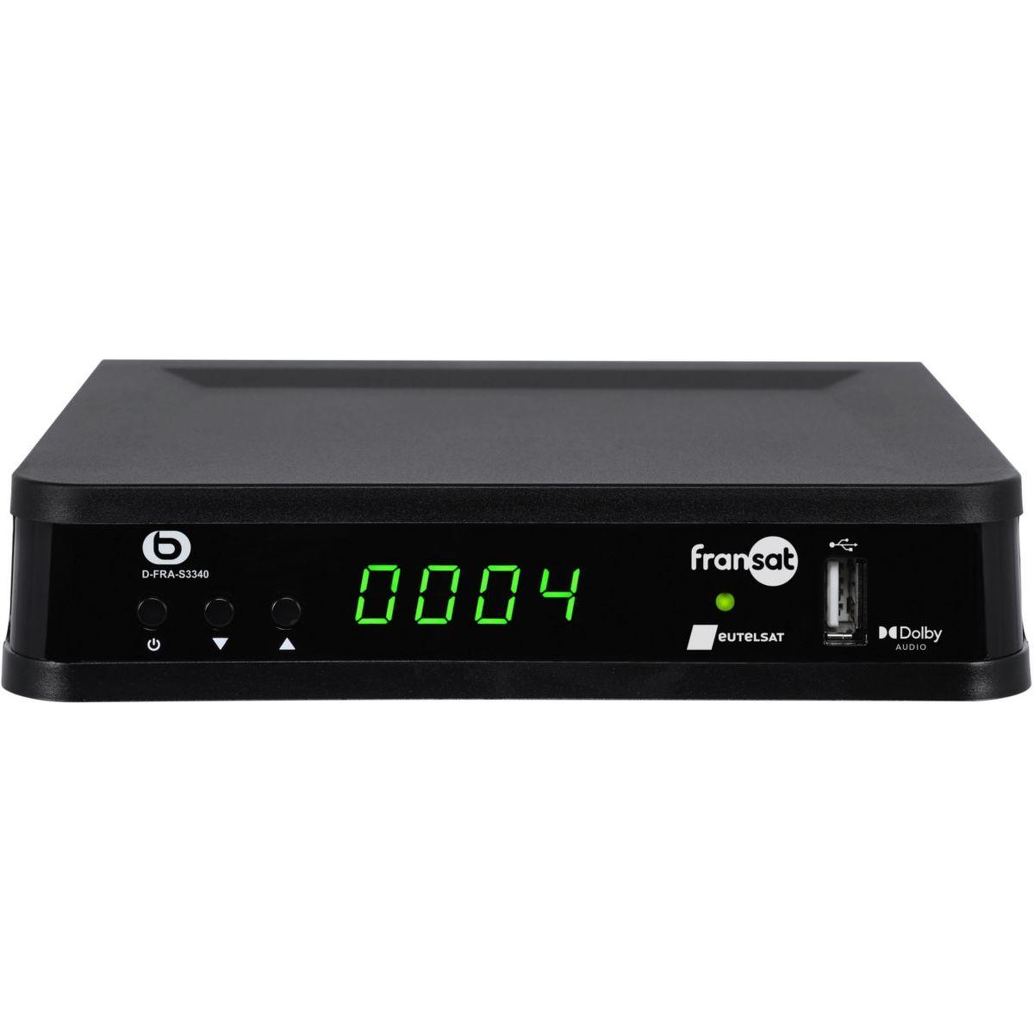 Voir la diapositive 1 : ESSENTIEL B Décodeur satellite DFRA-S3340