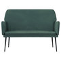 Voir la diapositive 3 : VIDAXL Banc Vert fonce 108x79x79 cm Velours