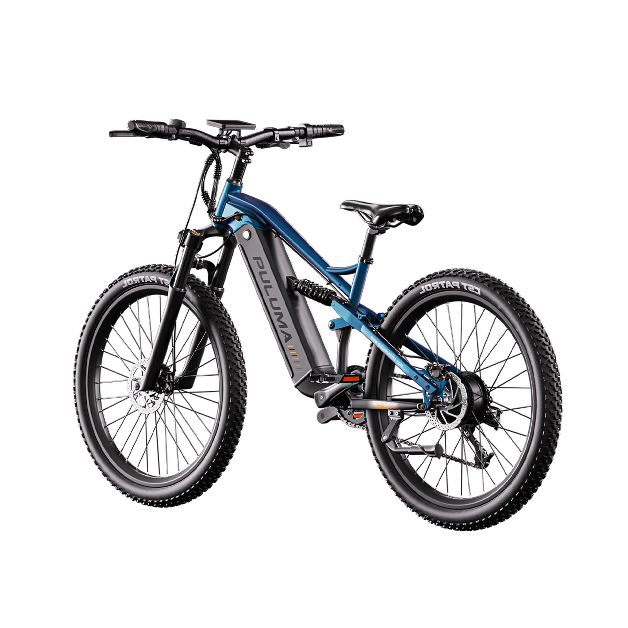 Voir la diapositive 4 : PULUMA Vélo électrique tout-terrain PULUMA PH001, cadre souple, moteur 500 W, batterie 48 V 20 Ah