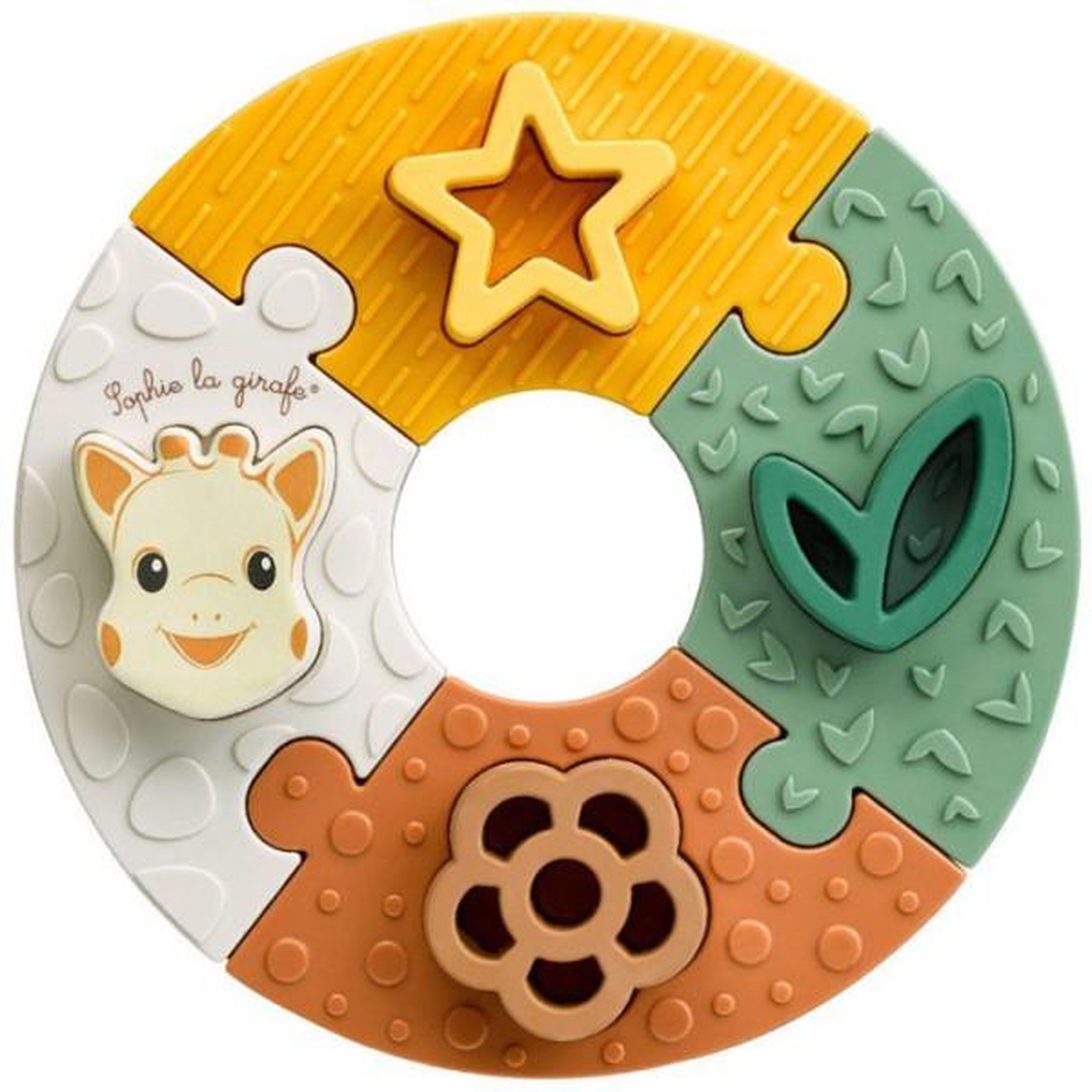 Voir la diapositive 2 : SOPHIE LA GIRAFE Mon premier puzzle Sophie la Girafe – Jeu d’éveil – Enfants dès 1 an – Puzzle éducatif – VULLI