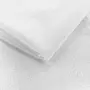 Douceur d'Intérieur Lot de 3 serviettes fils métallisés 40 x 40 cm - Blanc et argent