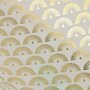 Artemio Papier calque japonais 90 g/ m² - 30 x 30 cm - Paons dorés