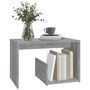 Voir la diapositive 3 : VIDAXL Table d'appoint Sonoma gris 59x36x38 cm Bois d'ingenierie