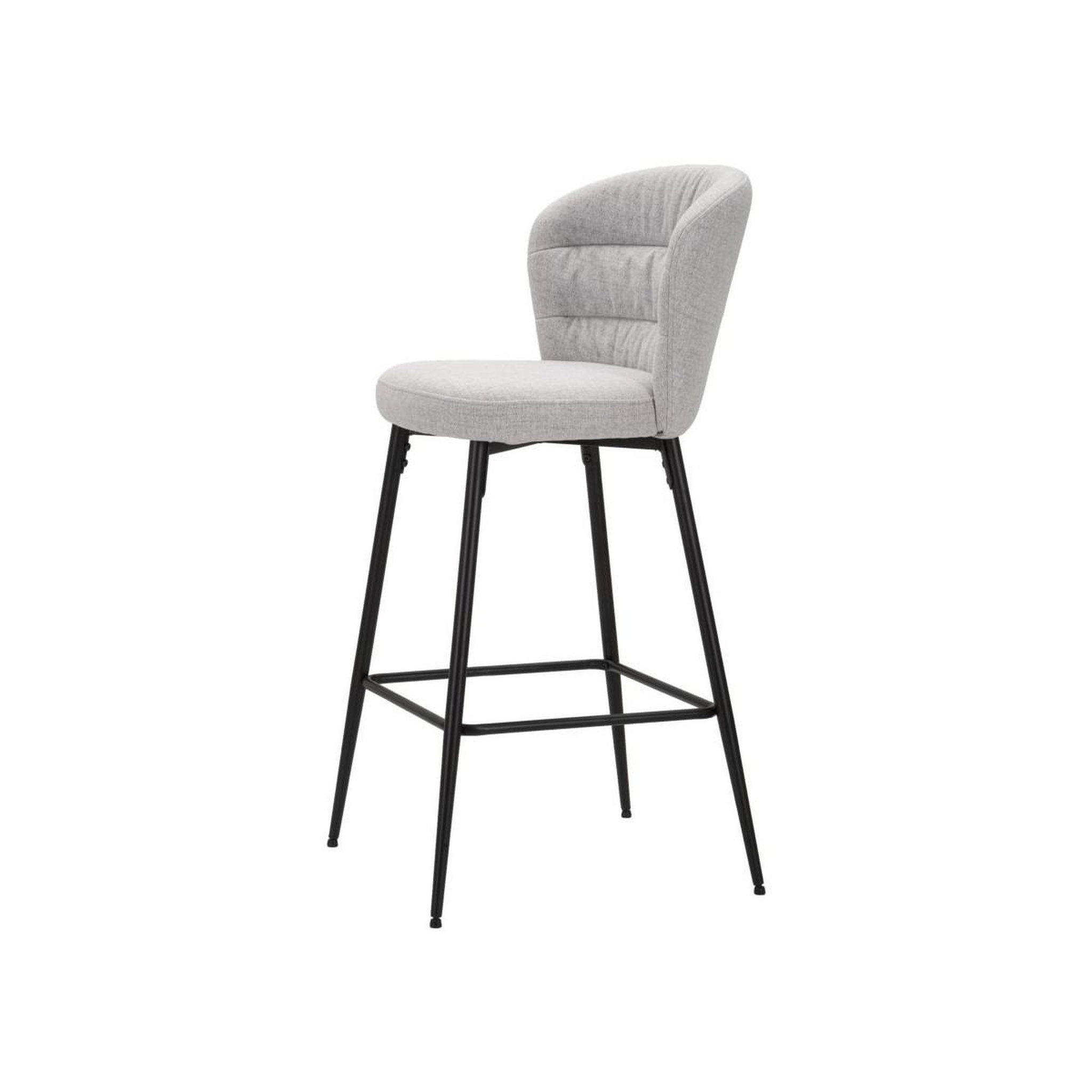 Voir la diapositive 4 : Paris Prix Lot de 2 Chaises de Bar  Losanna  108cm Gris