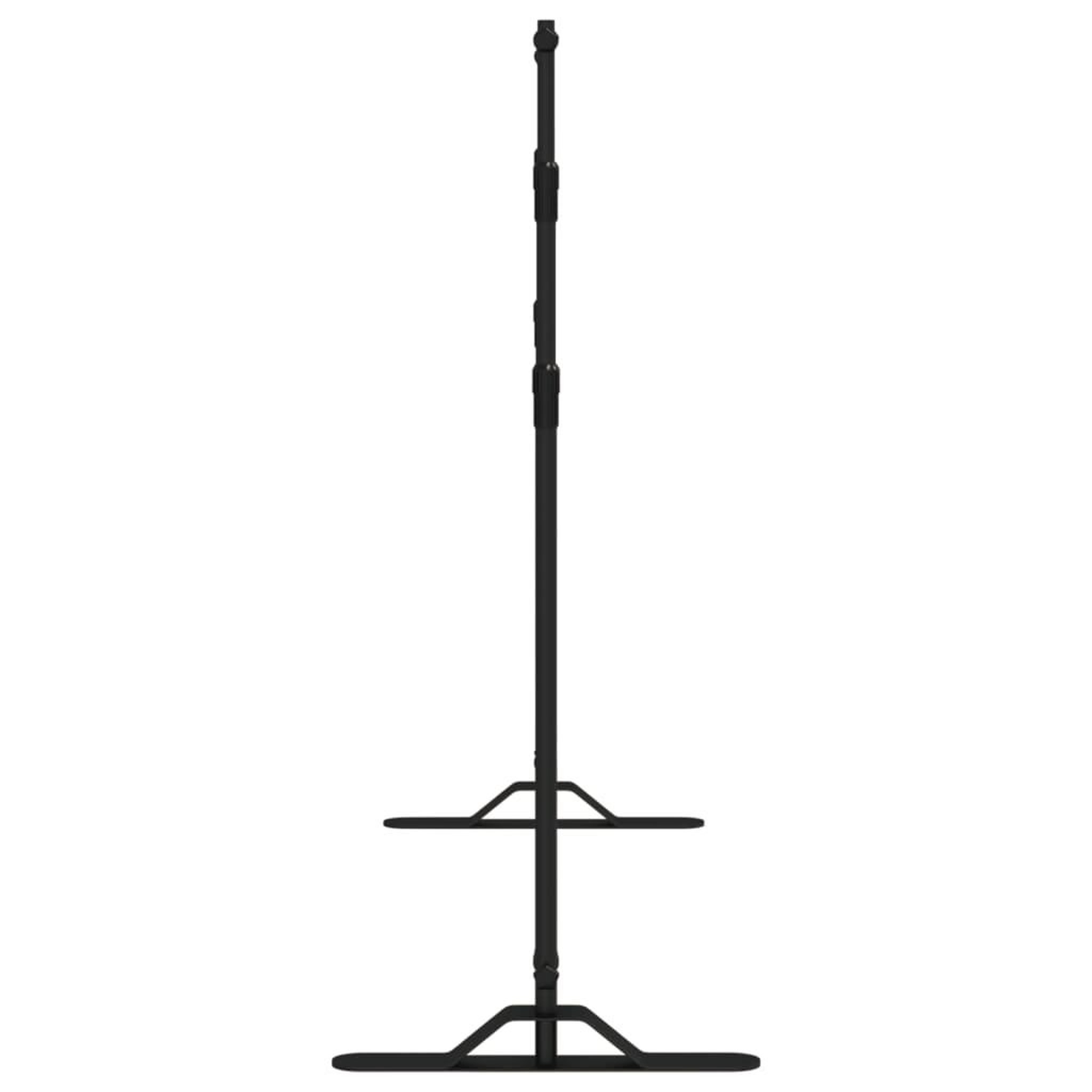 Voir la diapositive 4 : VIDAXL Support de toile de fond noir 305x243 cm acier