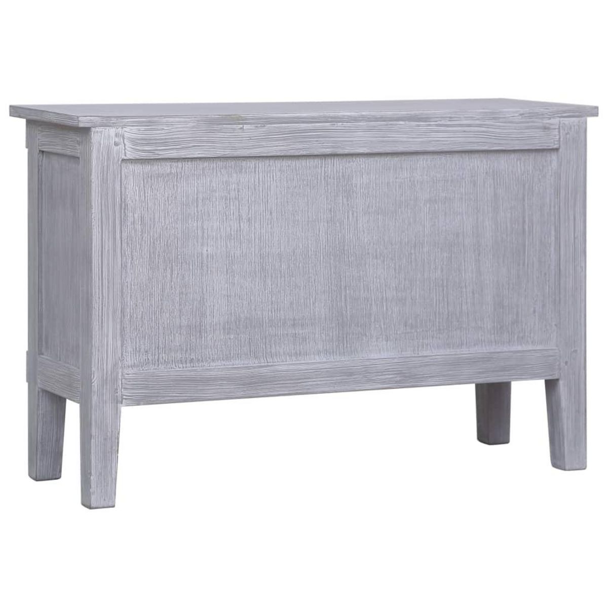 VIDAXL Buffet avec 2 tiroirs 90x30x60 cm Bois d'acajou massif