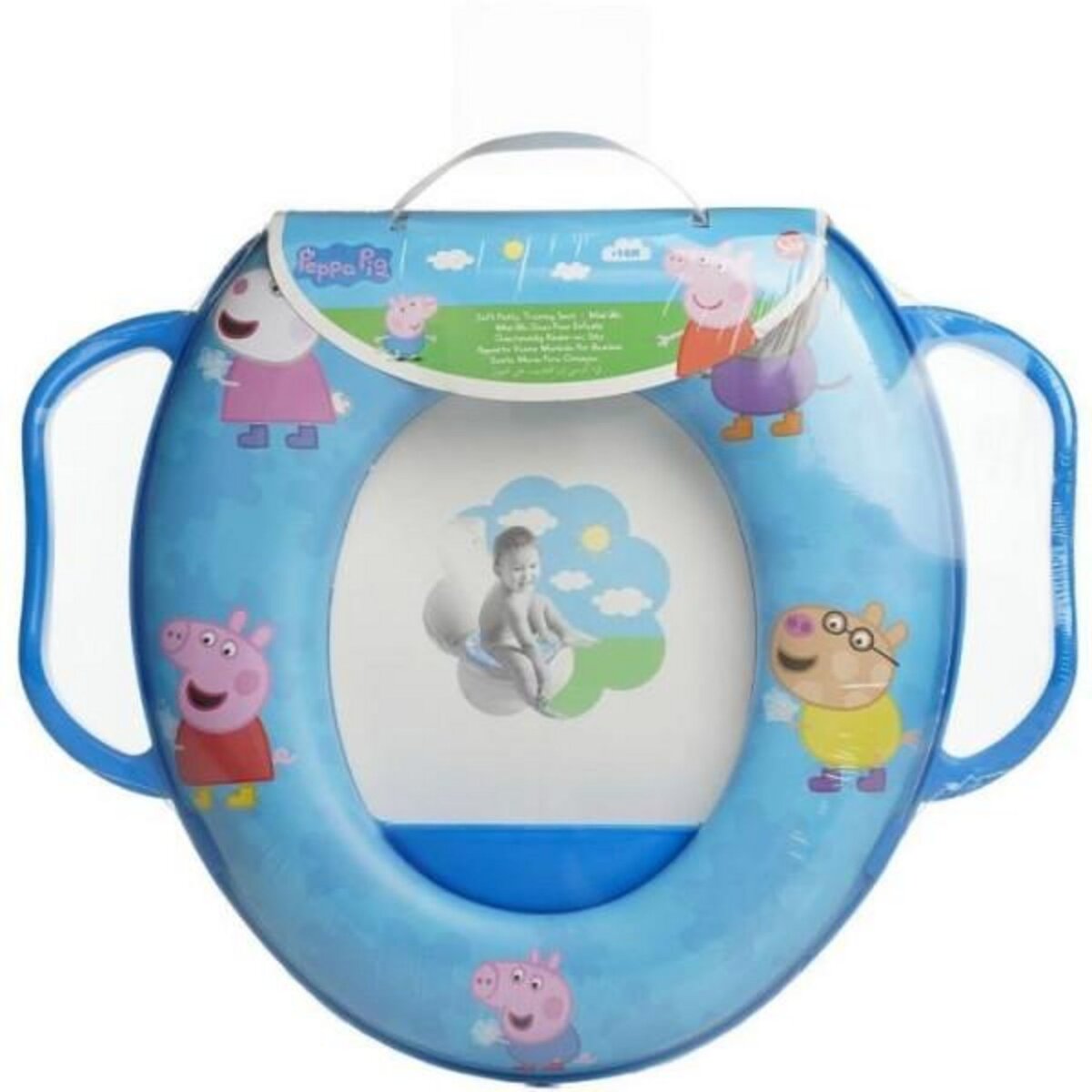 THERMOBABY Réducteur WC - THERMOBABY - Confort avec poignées - Peppa Pig