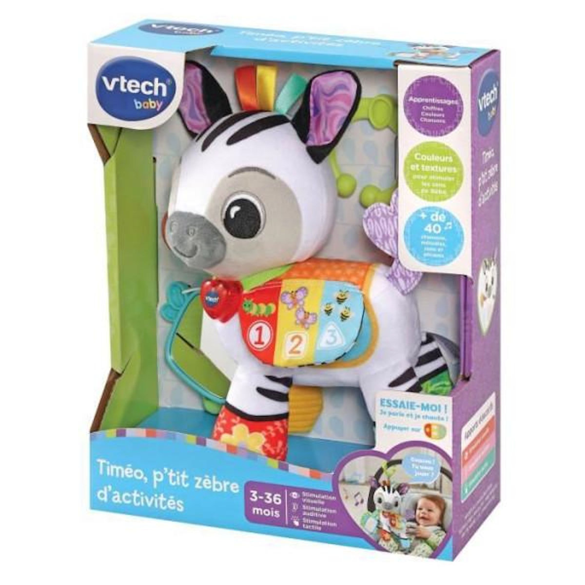 VTECH BABY VTECH BABY - Timéo, P'tit Zebre d'Activités
