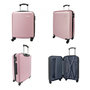 Voir la diapositive 3 : David Jones Lot 3 valises rigides dont 1 valise cabine